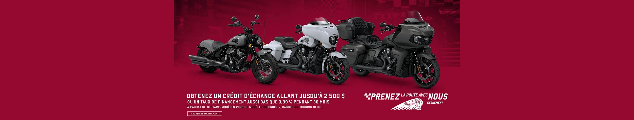 Obtenez un crédit d'échange allant jusqu'à 2500$