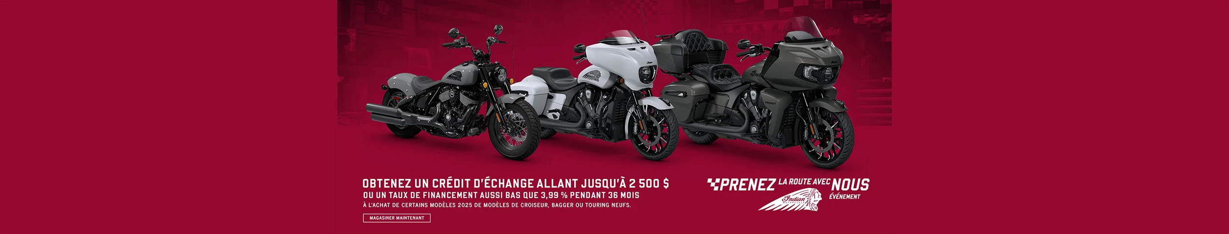 Obtenez un crédit d'échange allant jusqu'à 2500$
