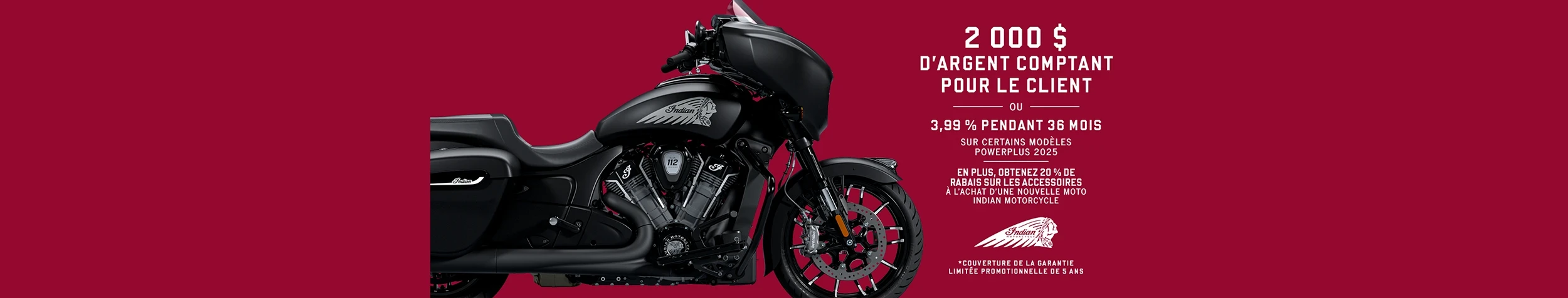 Promotion : obtenez jusqu'à 2 000 $ en remise client ou 3,99 % pendant 36 mois sur certains modèles PowerPlus 2025