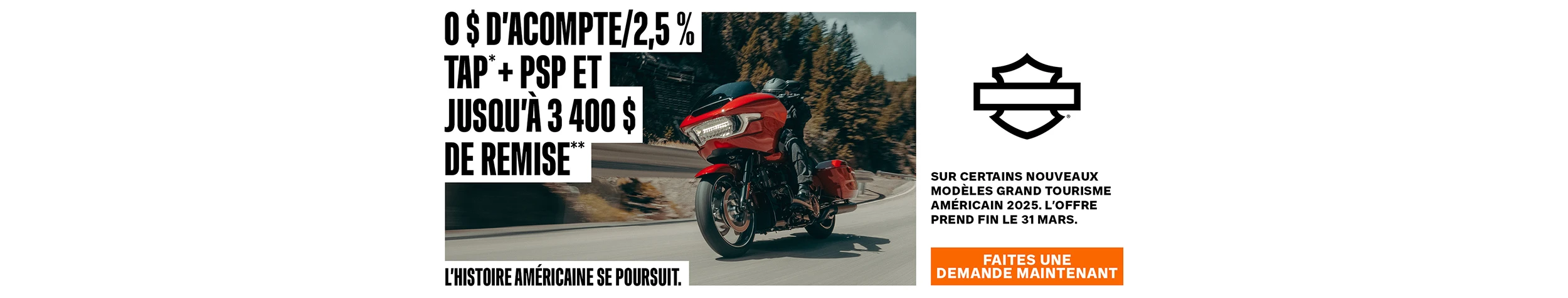 Offre de faible taux TAP de janvier