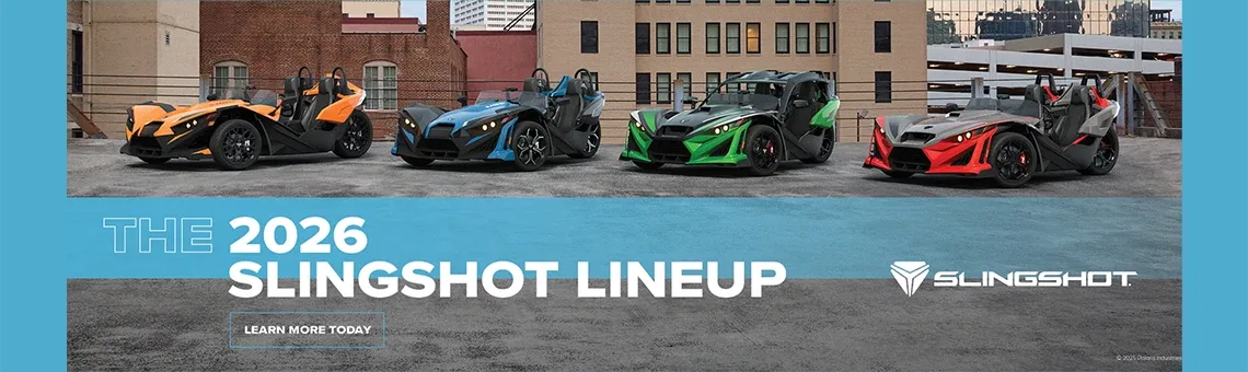 Slingshot's Model Year 2026 Lineup