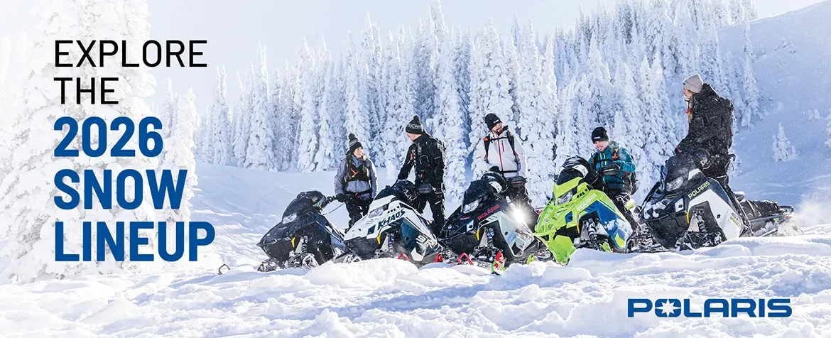 Explore the 2026 Polaris Snowmobile Lineup