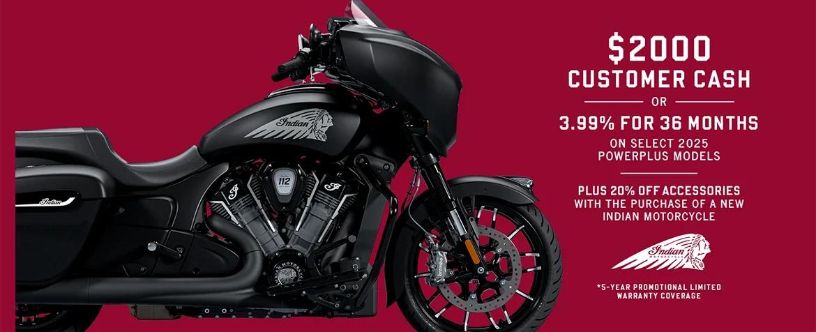 Promotion: Get up to $2000 Customer Cash or 3.99% for 36 months on select 2025 PowerPlus Models