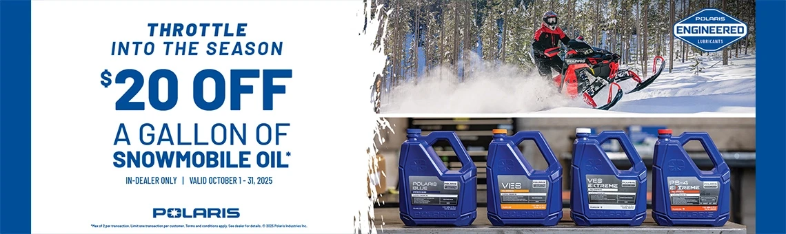 Throttle Into the Season - $20 Off