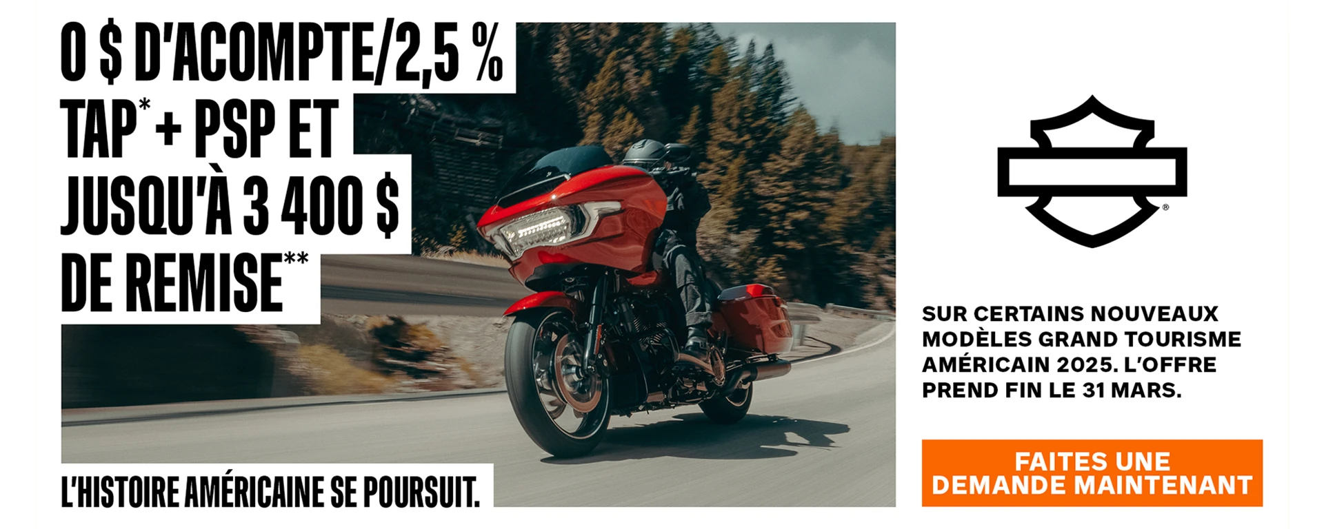 Offre de faible taux TAP de janvier